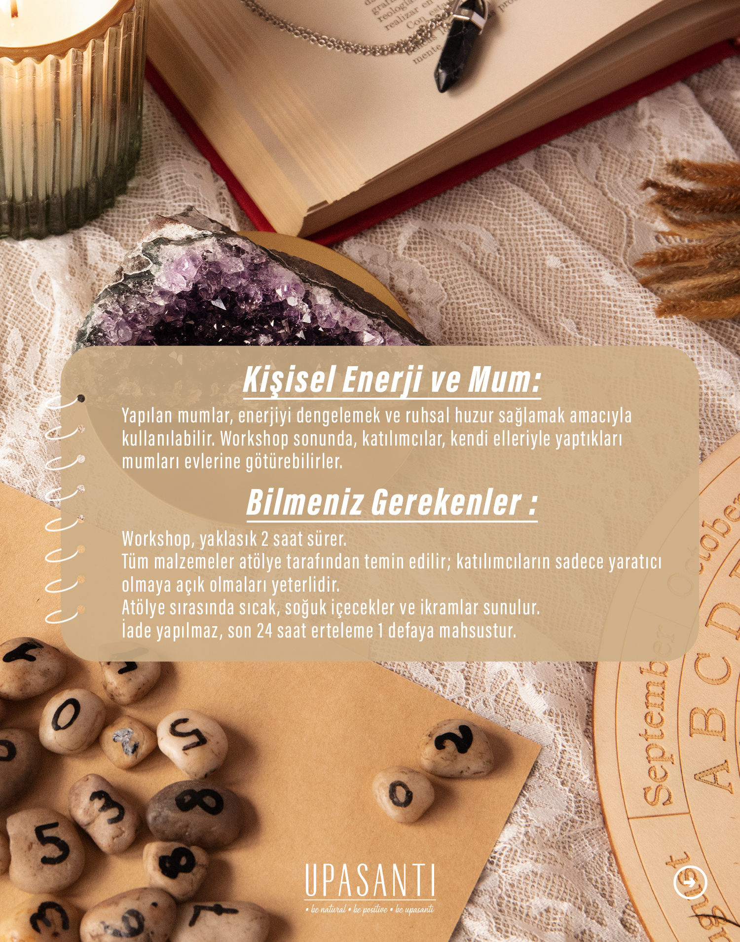 Numeroloji Analizi İle Aromaterapi Mum Atölyesi Numeroloji Analizi İle Aromaterapi Mum Atölyesi - Görsel 3